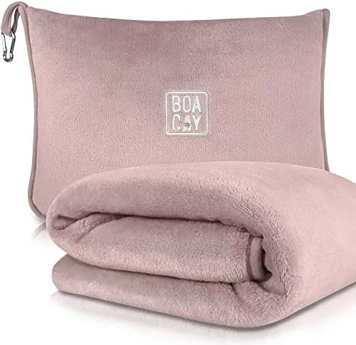 BOACAY Soft & Warm Travel Blanket For Airplane & Car - Long Flight Essential 7 BOACAY Soft & Warm Travel Blanket For Airplane & Car - Long Flight Essential - Image 7