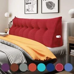 WOWMAX Large Bolster Triangular Headboard Pillow Twin Dorm Headboard Twin XL Bed Wedge Pillow For Headboard Bolster Pillow For Bed With Removable Cover, Corduroy Grey 21 WOWMAX Large Bolster Triangular Headboard Pillow Twin Dorm Headboard Twin XL Bed Wedge Pillow For Headboard Bolster Pillow For Bed With Removable Cover, Corduroy Grey -Amazon Shop 514iw29SYgL. AC