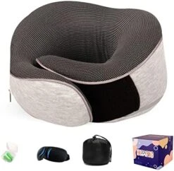 HAPPYBAG Travel Pillow For Neck,Memory Foam Head Chin Support Pillow,Portable Removable And Machine Washable,for Airplane Car Home Use Sleeping Rest Headrest (IE-shenhui) 20 HAPPYBAG Travel Pillow For Neck,Memory Foam Head Chin Support Pillow,Portable Removable And Machine Washable,for Airplane Car Home Use Sleeping Rest Headrest (IE-shenhui) -Amazon Shop 515GqVrBbxL. AC