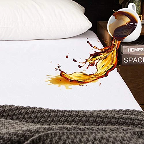 Queen Size Mattress Protector,100% Waterproof Mattress Cover, Soft Cotton Terry Surface, Fitted18 Deep Pocket, Breathable& Noiseless 2 Queen Size Mattress Protector,100% Waterproof Mattress Cover, Soft Cotton Terry Surface, Fitted18 Deep Pocket, Breathable& Noiseless - Image 2