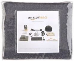 AmazonBasics - Spannbetttuch, Melierter Jersey-Stoff, Dunkelgrau - 180 X 200 X 30 Cm -Amazon Shop 516dYSJsNHL