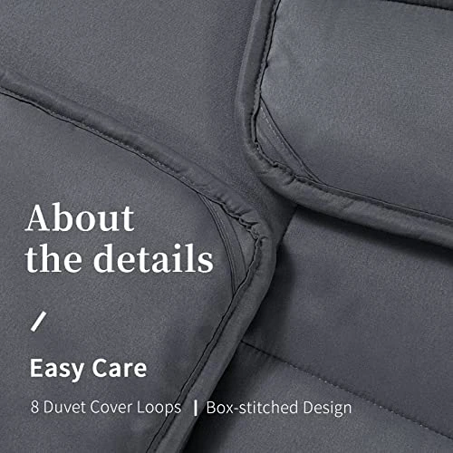 Oversized King Comforter 136 X 120, Alaskan King Size Bed Comforter, Extra Large Down Alternative Comforter Duvet Insert For All Season With Corner Tabs 2 Oversized King Comforter 136 X 120, Alaskan King Size Bed Comforter, Extra Large Down Alternative Comforter Duvet Insert For All Season With Corner Tabs - Image 2