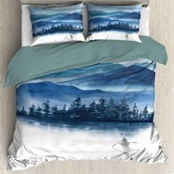 Yakujo Ocean Wave Duvet Cover Queen Size With Zipper Closure Lightweight All Season Bedding Covers (No Comforter) 78"X59" 26 Yakujo Ocean Wave Duvet Cover Queen Size With Zipper Closure Lightweight All Season Bedding Covers (No Comforter) 78"X59" -Amazon Shop 517Y34yeyTL. AC