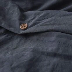 Duvet Cover - Natural Loft Queen - Faded Black