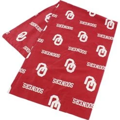 COLLEGE COVERS Everything Comfy Oklahoma Sooners Pillowcase Pair, Standard, 20" X 30", Includes 2 Pillowcases