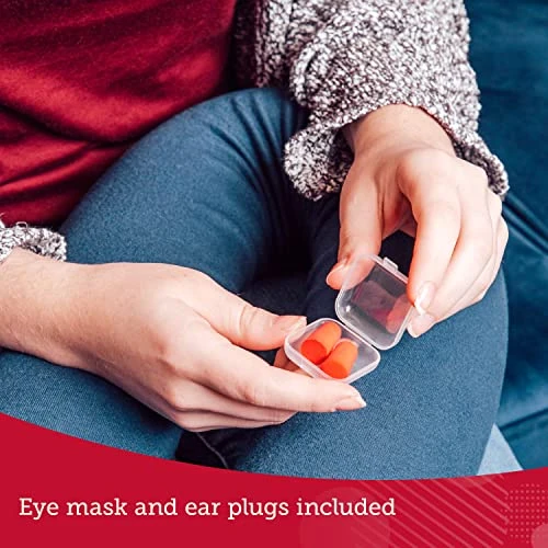 Lusso Gear Twist Memory Foam Travel Pillow -Neck, Lumbar & Leg Support - Adjustable Pillow For Plane, Car, Home - Machine Washable/Dryer Safe Cover - Attaches To Luggage - Ear Plugs, Eye Mask (Gray) 2 Lusso Gear Twist Memory Foam Travel Pillow -Neck, Lumbar & Leg Support - Adjustable Pillow For Plane, Car, Home - Machine Washable/Dryer Safe Cover - Attaches To Luggage - Ear Plugs, Eye Mask (Gray) - Image 2