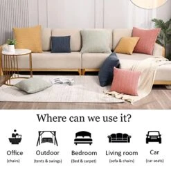 Cocoploceus 26x26 Pillow Covers Boho Euro Shams Set Of 2 Decorative Throw Pillow Covers Cotton Large Square Pillowcase For Couch Bed, Sage Green 19 Cocoploceus 26x26 Pillow Covers Boho Euro Shams Set Of 2 Decorative Throw Pillow Covers Cotton Large Square Pillowcase For Couch Bed, Sage Green -Amazon Shop 51AqtBE4M1L