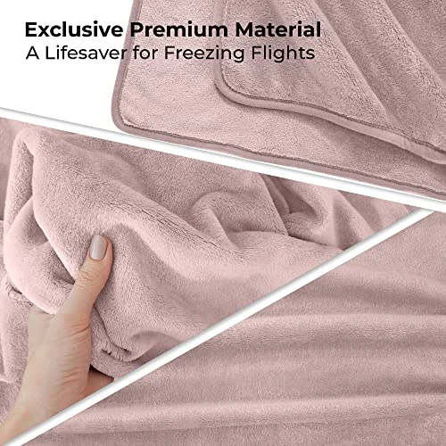 Soft & Warm Travel Blanket For Airplane & Car - Long Flight Essential 4 Soft & Warm Travel Blanket For Airplane & Car - Long Flight Essential - Image 4