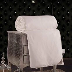 Silk Comforter For Spring And Fall With 300TC Cotton Shell, Silk Filled Comforter, Silk Quilt, Silk Duvet -Ultra Soft, Light Weighted- 100% Top Grade Silk, King Size