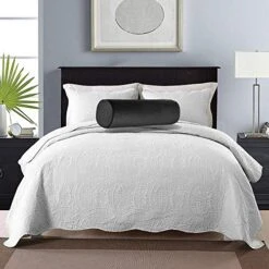 Tinbolunce Memory Foam Roll Pillow For Knee/Leg/Neck - Full Moon Bolster/Round Cylinder Pillow For Sleeping On Side Or Back - Removable Cooling Cover Length 18" X 6" Diameter (Black) -Amazon Shop 51ErqaVMqBL