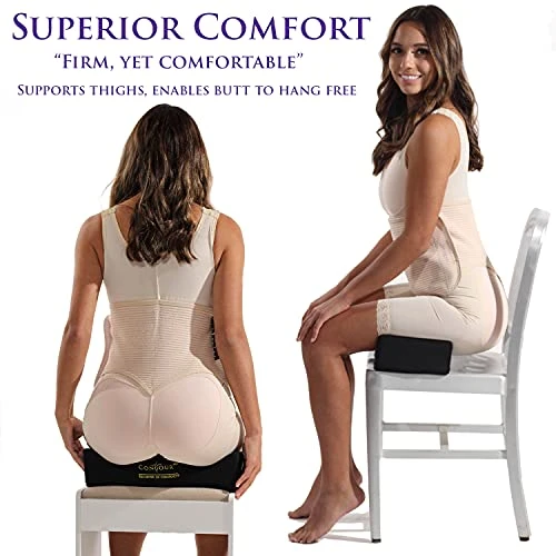 ContourMD BBL Pillow After Surgery For Butt – Brazilian Butt Lift Seat Cushion For Surgery Recovery – Portable, Lightweight Foam Pillow – BBL Post Surgery Supplies 1 ContourMD BBL Pillow After Surgery For Butt – Brazilian Butt Lift Seat Cushion For Surgery Recovery – Portable, Lightweight Foam Pillow – BBL Post Surgery Supplies