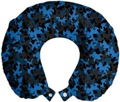 Ambesonne Peony Travel Pillow Neck Rest, Pastel Tone Delicate Peonies With Curled Leaves Vintage Style Tangled Arrangement, Memory Foam Traveling Accessory For Airplane And Car, 12", Purple Teal -Amazon Shop 51H4auuYjL. AC