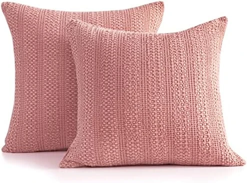 Cocoploceus 26x26 Pillow Covers Boho Euro Shams Set Of 2 Decorative Throw Pillow Covers Cotton Large Square Pillowcase For Couch Bed, Sage Green 9 Cocoploceus 26x26 Pillow Covers Boho Euro Shams Set Of 2 Decorative Throw Pillow Covers Cotton Large Square Pillowcase For Couch Bed, Sage Green - Image 9