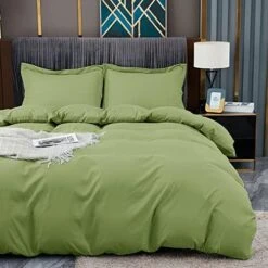 Duvet Covers King Size - Ultra Soft And Breathable Bedding King Comforter Sets Washed Microfiber 3 Pieces With Zipper Closure Duvet Cover And 2 Pillow Shams (White) -Amazon Shop 51KRa59H9vL. AC