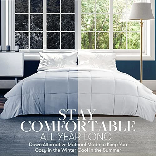 Hotel Collection 1300 Series - All Season - Luxury Goose Down Alternative Comforter - King/Cal King - Black 6 Hotel Collection 1300 Series - All Season - Luxury Goose Down Alternative Comforter - King/Cal King - Black - Image 6