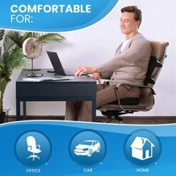 Everlasting Comfort Gel Memory Foam Seat Cushion And Lumbar Support Pillow For Office Chair Bundle 7 Everlasting Comfort Gel Memory Foam Seat Cushion And Lumbar Support Pillow For Office Chair Bundle -Amazon Shop 51LRcxpiviL