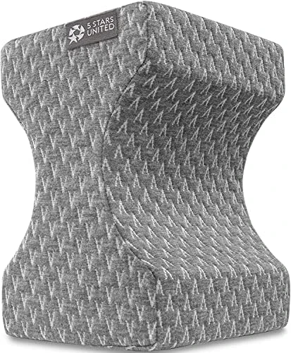 Knee Pillow For Side Sleepers - 100% Memory Foam Wedge Contour - Leg Pillows For Sleeping - Spacer Cushion For Spine Alignment, Back Pain, Pregnancy Support - Sciatica, Hip, Joint, Surgery Pain Relief 5 Knee Pillow For Side Sleepers - 100% Memory Foam Wedge Contour - Leg Pillows For Sleeping - Spacer Cushion For Spine Alignment, Back Pain, Pregnancy Support - Sciatica, Hip, Joint, Surgery Pain Relief - Image 5