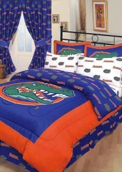 COLLEGE COVERS Everything Comfy Florida Gators Dust Ruffle Bed Skirt, Twin