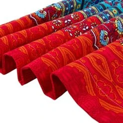 Exotic Striped Bohemia Pillow Shams Queen Size 2 Pieces,100% Brushed Cotton Thick Boho Pillow Cases Bohemian Pillow Covers,19" X 29" -Amazon Shop 51NNALGCSpL