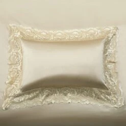 LEIGE Lace Lace Cotton Silk Cotton Four-Piece Set Villa Model Room Bedding (Color : D, Size : 200 * 230cm)