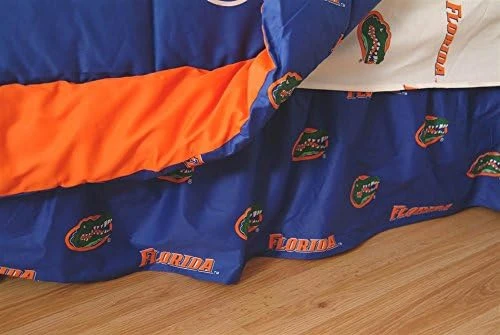 COLLEGE COVERS Everything Comfy Florida Gators Dust Ruffle Bed Skirt, Twin 3 COLLEGE COVERS Everything Comfy Florida Gators Dust Ruffle Bed Skirt, Twin - Image 3
