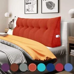 WOWMAX Large Bolster Triangular Headboard Pillow Twin Dorm Headboard Twin XL Bed Wedge Pillow For Headboard Bolster Pillow For Bed With Removable Cover, Corduroy Grey 27 WOWMAX Large Bolster Triangular Headboard Pillow Twin Dorm Headboard Twin XL Bed Wedge Pillow For Headboard Bolster Pillow For Bed With Removable Cover, Corduroy Grey -Amazon Shop 51Ok7l9cGlL. AC