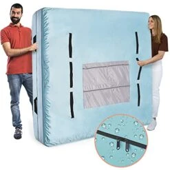 Mattress Bag For Moving – Mattress Cover For Moving And Storage – King Size Mattress Bags For Moving – Moving Bags – Mattress Protector For Moving – Mattress Storage Bag – Mattress Moving Bag (Queen)