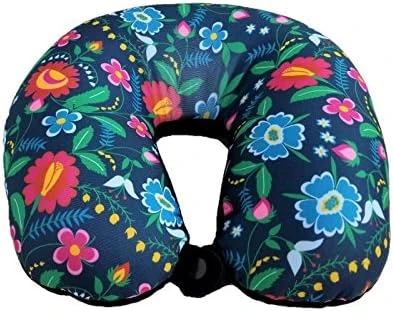 Bookishbunny U Shaped Micro Beads Microbead Neck Head Support Travel Pillow, 12"x12"x4" (Flower) 14 Bookishbunny U Shaped Micro Beads Microbead Neck Head Support Travel Pillow, 12"x12"x4" (Flower) - Image 14
