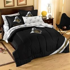 The Northwest Company NCAA Purdue Boilermakers Bedding Set, Full, Team Colors