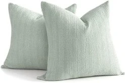 Cocoploceus 26x26 Pillow Covers Boho Euro Shams Set Of 2 Decorative Throw Pillow Covers Cotton Large Square Pillowcase For Couch Bed, Sage Green 21 Cocoploceus 26x26 Pillow Covers Boho Euro Shams Set Of 2 Decorative Throw Pillow Covers Cotton Large Square Pillowcase For Couch Bed, Sage Green -Amazon Shop 51VKenRqL9L. AC