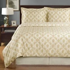 Gray And White Brooksfield 6-Piece Twin Bed-in-a-Bag 100% Cotton 300 Thread Count -Amazon Shop 51WoKQyJ0GL. AC