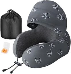 Cirorld Memory Foam Pillow For Travel With Hood, Adult Airplane Portable Pillow For Head Rest Neck Support, Office Cars Trains Long Flights Sleeping (Deep Grey) 15 Cirorld Memory Foam Pillow For Travel With Hood, Adult Airplane Portable Pillow For Head Rest Neck Support, Office Cars Trains Long Flights Sleeping (Deep Grey) -Amazon Shop 51XoDEucNnL. AC