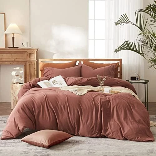 Modern Style Geometric Plaid Duvet Cover King Grey Soft 100% Washed Cotton Plaid Grid Bedding Set With 2 Pillowcases Classic Grid Plaid Gingham Duvet Cover With Zipper Closure 13 Modern Style Geometric Plaid Duvet Cover King Grey Soft 100% Washed Cotton Plaid Grid Bedding Set With 2 Pillowcases Classic Grid Plaid Gingham Duvet Cover With Zipper Closure - Image 13