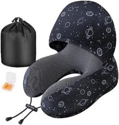 Cirorld Memory Foam Pillow For Travel With Hood, Adult Airplane Portable Pillow For Head Rest Neck Support, Office Cars Trains Long Flights Sleeping (Deep Grey) 17 Cirorld Memory Foam Pillow For Travel With Hood, Adult Airplane Portable Pillow For Head Rest Neck Support, Office Cars Trains Long Flights Sleeping (Deep Grey) -Amazon Shop 51YOJ1XLYML. AC