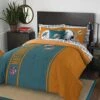 Officially Licensed NFL Full Size Bed In A Bag Set, Multi Color, 76" X 86"