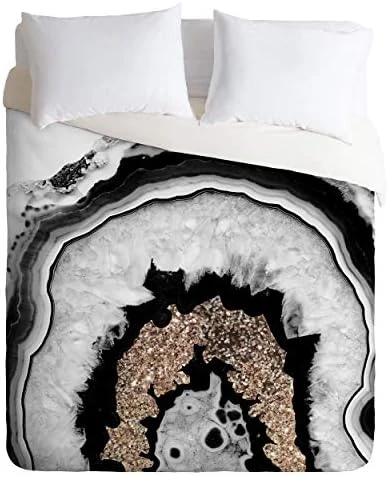 Society6 Anita Bella Jantz Agate Silver Glitter 1 Comforter Set With Pillowcase(s), Twin 12 Society6 Anita Bella Jantz Agate Silver Glitter 1 Comforter Set With Pillowcase(s), Twin - Image 12