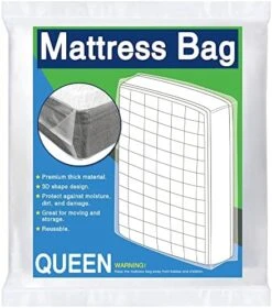 2 Pack Twin Mattress Bag For Moving And Storage, 5 Mil Thick Plastic And Reusable Mattress Storage Bags Twin/Twin Extra Long Size For Mattress Up To 14 Inches -Amazon Shop 51bu3XUJ9yL. AC
