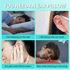 ZZYYZZ Pillow With Ear Hole, Pain Relief Ear Pillow, Ear Guard Pillow, Side Sleeping Pillow For Ear Piercing Ear Pain Ear Inflammation Pressure Sores,C -Amazon Shop 51cBmcGQk6L