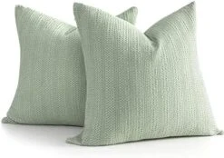 Cocoploceus 26x26 Pillow Covers Boho Euro Shams Set Of 2 Decorative Throw Pillow Covers Cotton Large Square Pillowcase For Couch Bed, Sage Green 20 Cocoploceus 26x26 Pillow Covers Boho Euro Shams Set Of 2 Decorative Throw Pillow Covers Cotton Large Square Pillowcase For Couch Bed, Sage Green -Amazon Shop 51eAfRsJb5L. AC