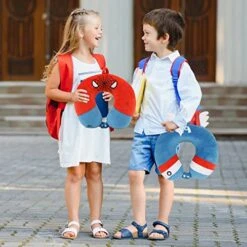 Superhero Travel Pillow For Kids & Adults With Sleep Eye Mask, Memory Foam U-Shaped Neck Pillow With Washable Cover, Soft Head Support Travel Accessories For Airplane Car Train Bus Recline, Red 13 Superhero Travel Pillow For Kids & Adults With Sleep Eye Mask, Memory Foam U-Shaped Neck Pillow With Washable Cover, Soft Head Support Travel Accessories For Airplane Car Train Bus Recline, Red -Amazon Shop 51eGIc4hxUL