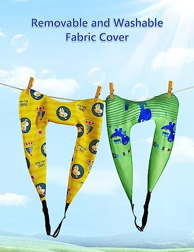 BSROLUNA Travel Pillow Car Sleeping Long Journeys Pillows For The Back Seat Adults And Children On Head Support And Body Support U-Shaped Pillows (Yellow Dog) 3 BSROLUNA Travel Pillow Car Sleeping Long Journeys Pillows For The Back Seat Adults And Children On Head Support And Body Support U-Shaped Pillows (Yellow Dog) - Image 3