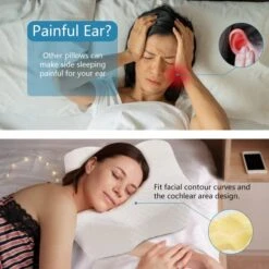 Lamberia Cervical Memory Foam Pillow, Neck Pillows For Side Sleepers, Back And Stomach Sleepers 7 Lamberia Cervical Memory Foam Pillow, Neck Pillows For Side Sleepers, Back And Stomach Sleepers -Amazon Shop 51fejNsnirL