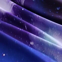 Galaxy 3D Printing Bed Sheet Bedding Set, Soft Microfiber Fitted Sheet Set，Galaxy Themed Sheets 4 Pcs Flat Sheet& Fitted Sheets With 2 Pillowcases (Queen, 07) -Amazon Shop 51gb1v3t1fL