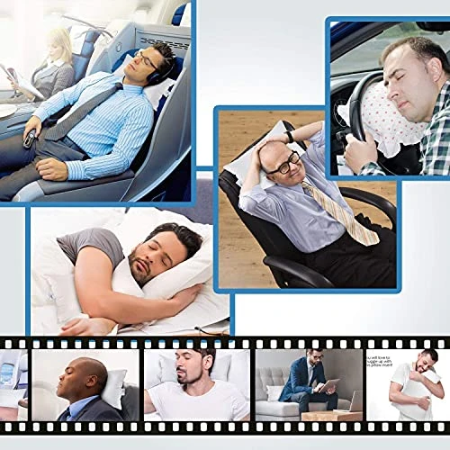 Goose Down Travel Pillow - Filled With 800 Fill Power European Goose Down, Egyptian 300 Thread Count 100% Cotton Cover For Plane Car & Home - Made In USA - 12"x16" 5 Goose Down Travel Pillow - Filled With 800 Fill Power European Goose Down, Egyptian 300 Thread Count 100% Cotton Cover For Plane Car & Home - Made In USA - 12"x16" - Image 5
