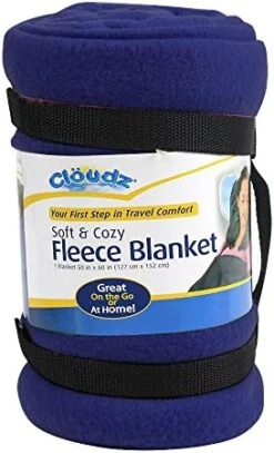 Cloudz Fleece Travel Blanket - Blue -Amazon Shop 51h6 wqqWQL. AC