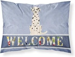 BB5620PILLOWCASE Border Terrier Welcome Fabric Standard Pillowcase, Lightweight Super Soft Easy Care Decorative Artwork Pillowcase, Standard, -Amazon Shop 51hWwEea vL. AC