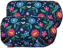 Bookishbunny 2pcs Micro Bead Roll Pillow Cushion For Bed Back Neck Head Body Support, 13" X 7", Various Designs (Dark Gray) -Amazon Shop 51iQNxD8veS. AC