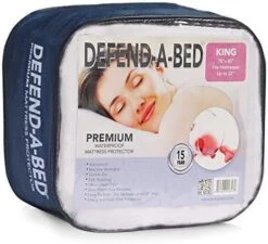 Premium Fitted Washable Terry Cloth Waterproof Mattress Protector, King -Amazon Shop 51ijMGa k3L. AC