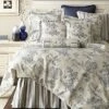 Mopolitan Toile Blue 3-Piece Comforter Set, California King