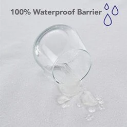 Premium Fitted Washable Terry Cloth Waterproof Mattress Protector, King -Amazon Shop 51kdeXfq7TL